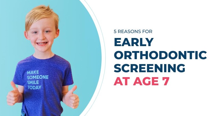 5 Reasons for Early Orthodontic Screening at Age 7